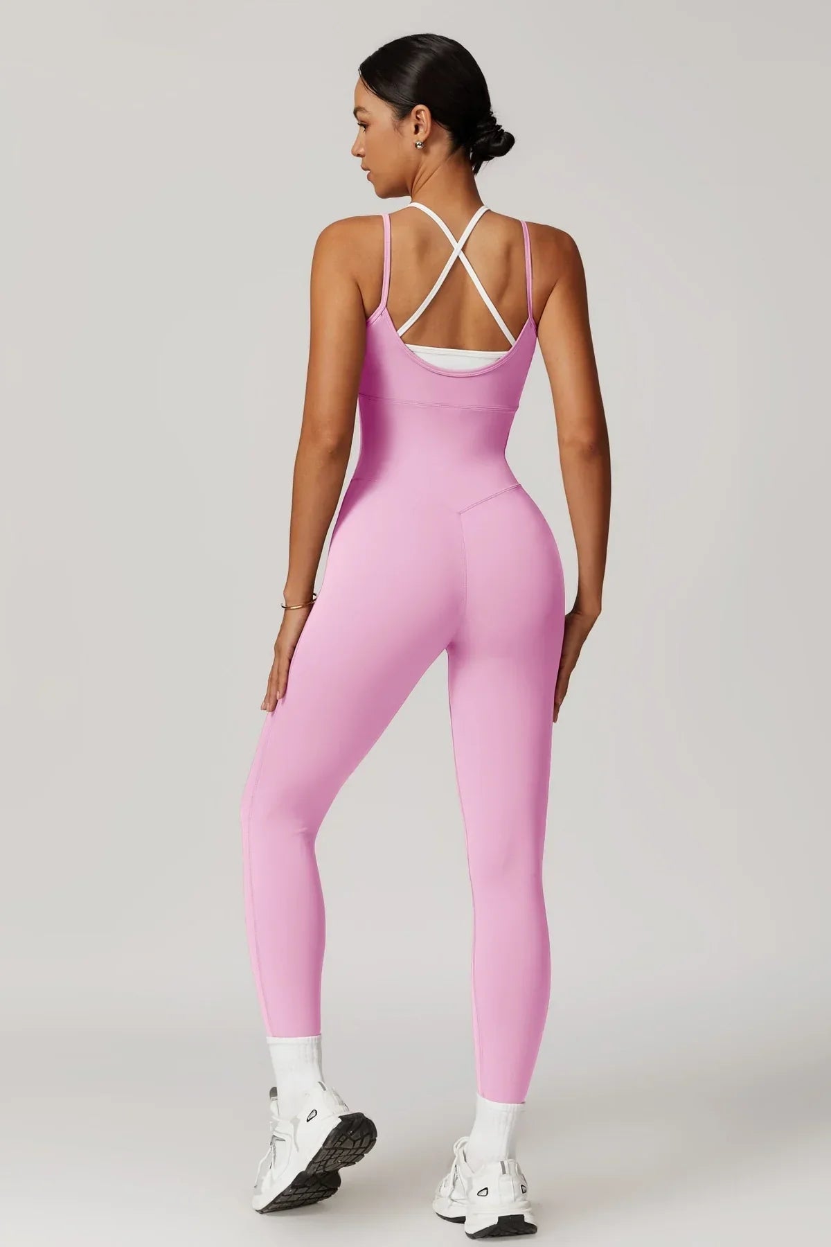Zoe Jumpsuit- Pink