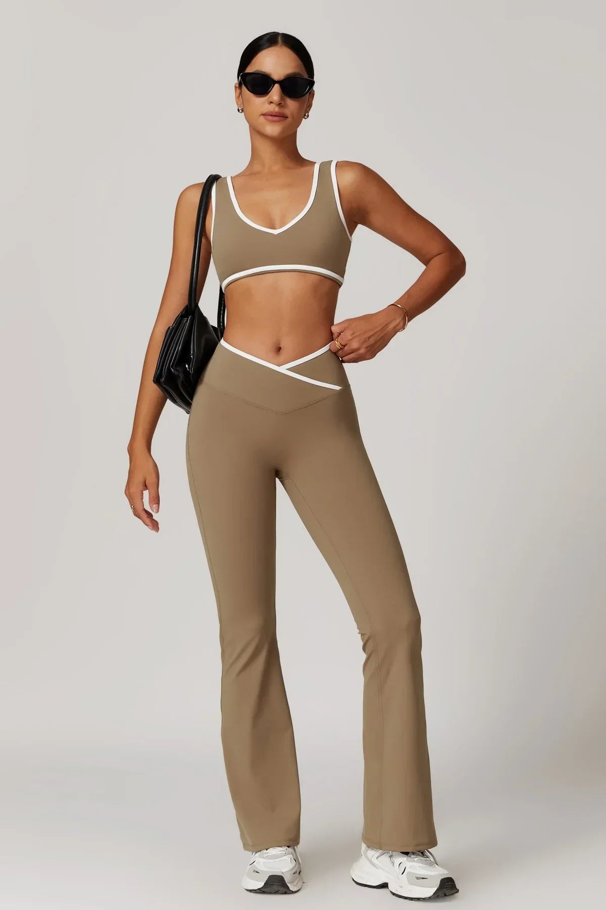 Liz Flare Leggings - Black