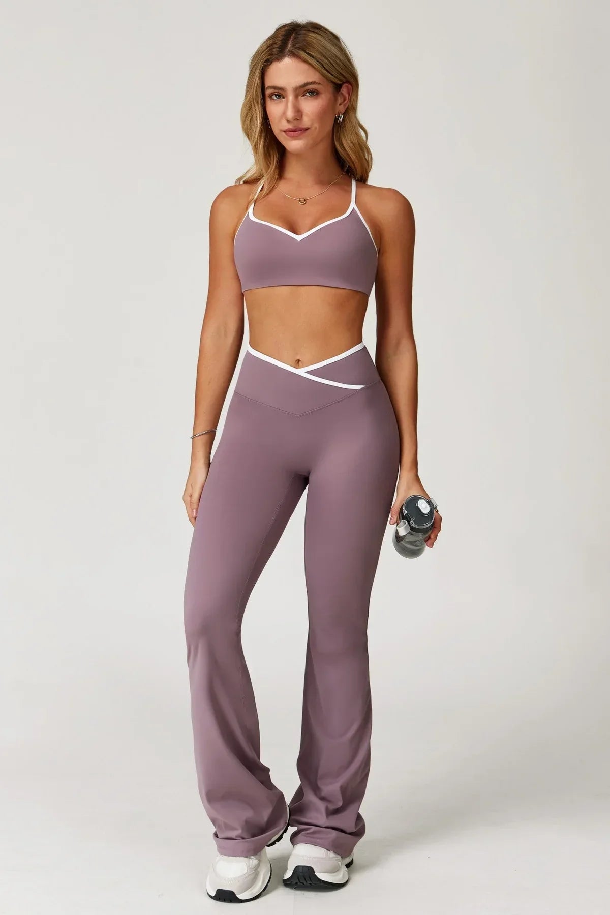 Liz Flare Leggings - Capuccino