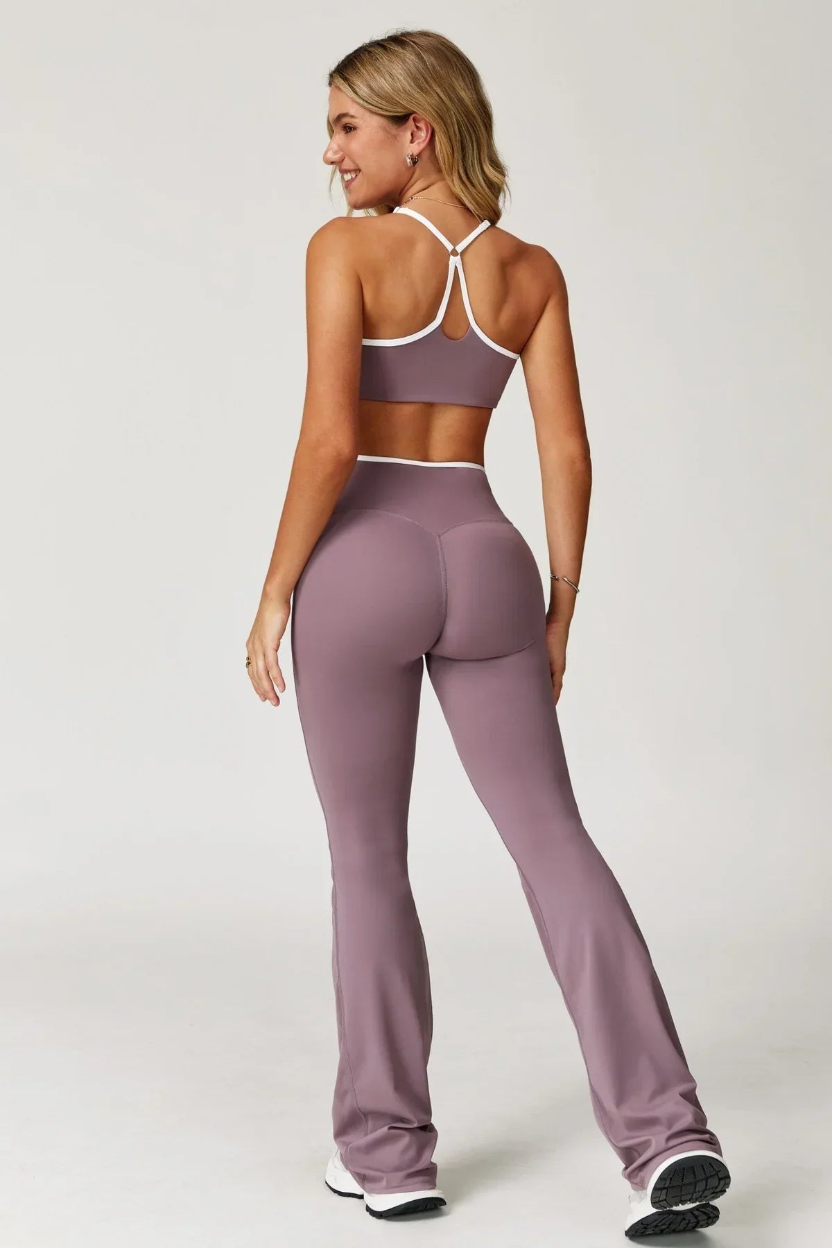 Liz Flare Leggings - Capuccino