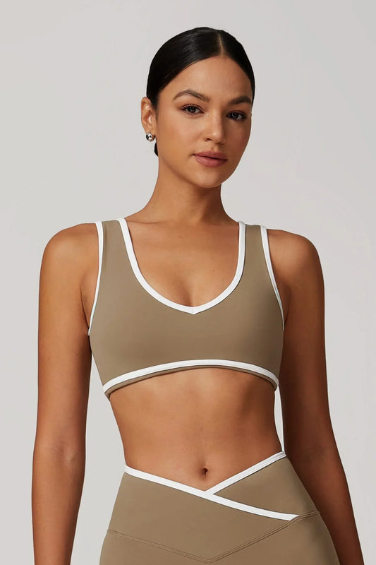 Athena Sports Bra - Capuccino