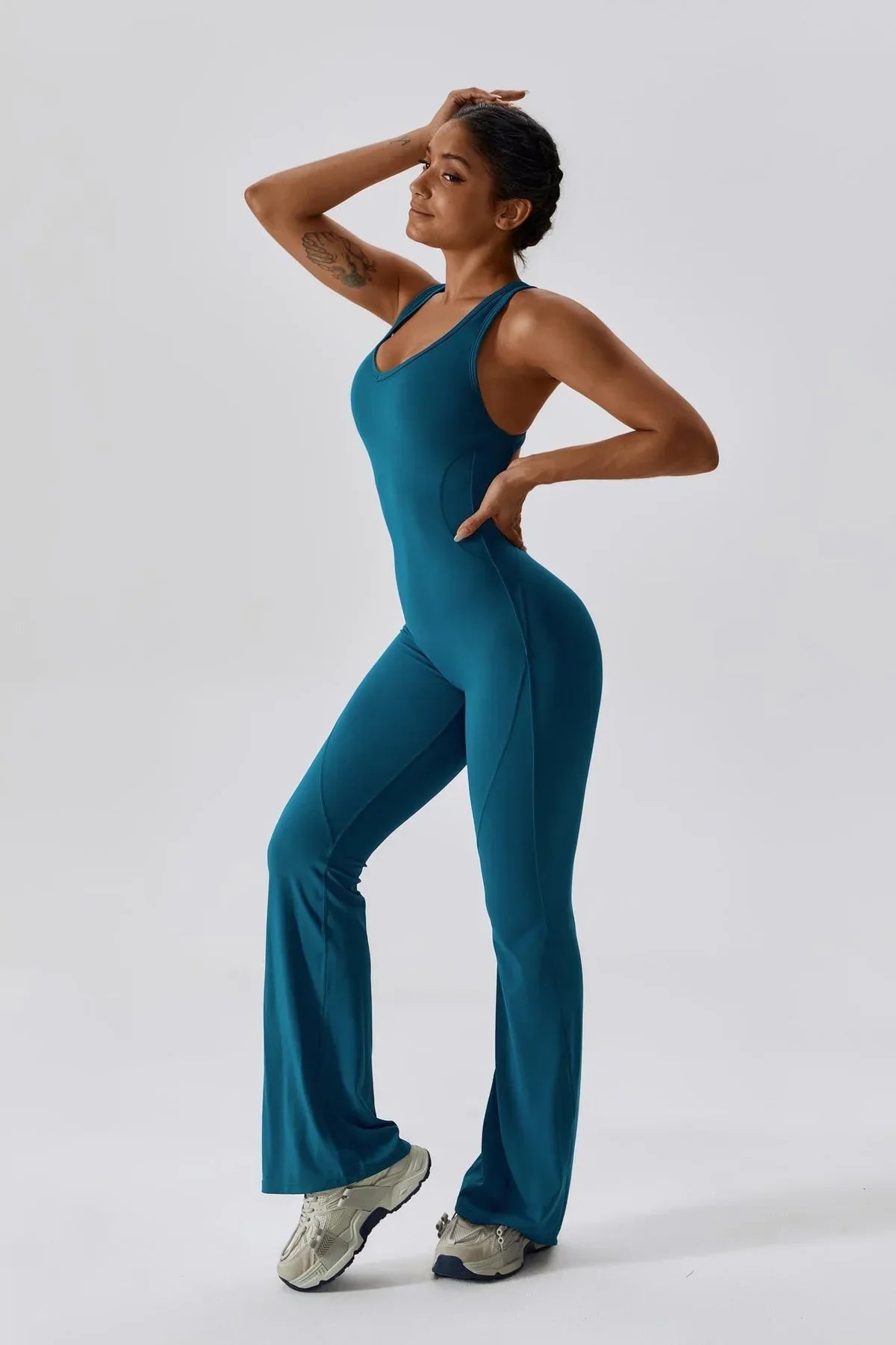 Zaia Jumpsuit - Blue Tourmaline