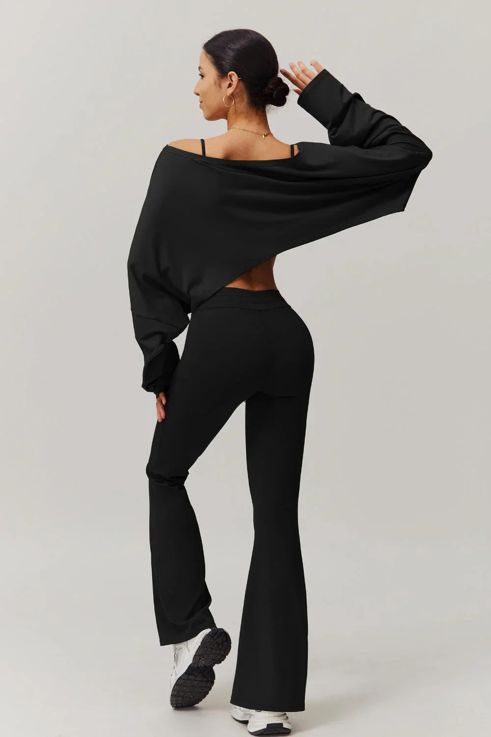 Anna Long Sleeve Top - Blue Bic