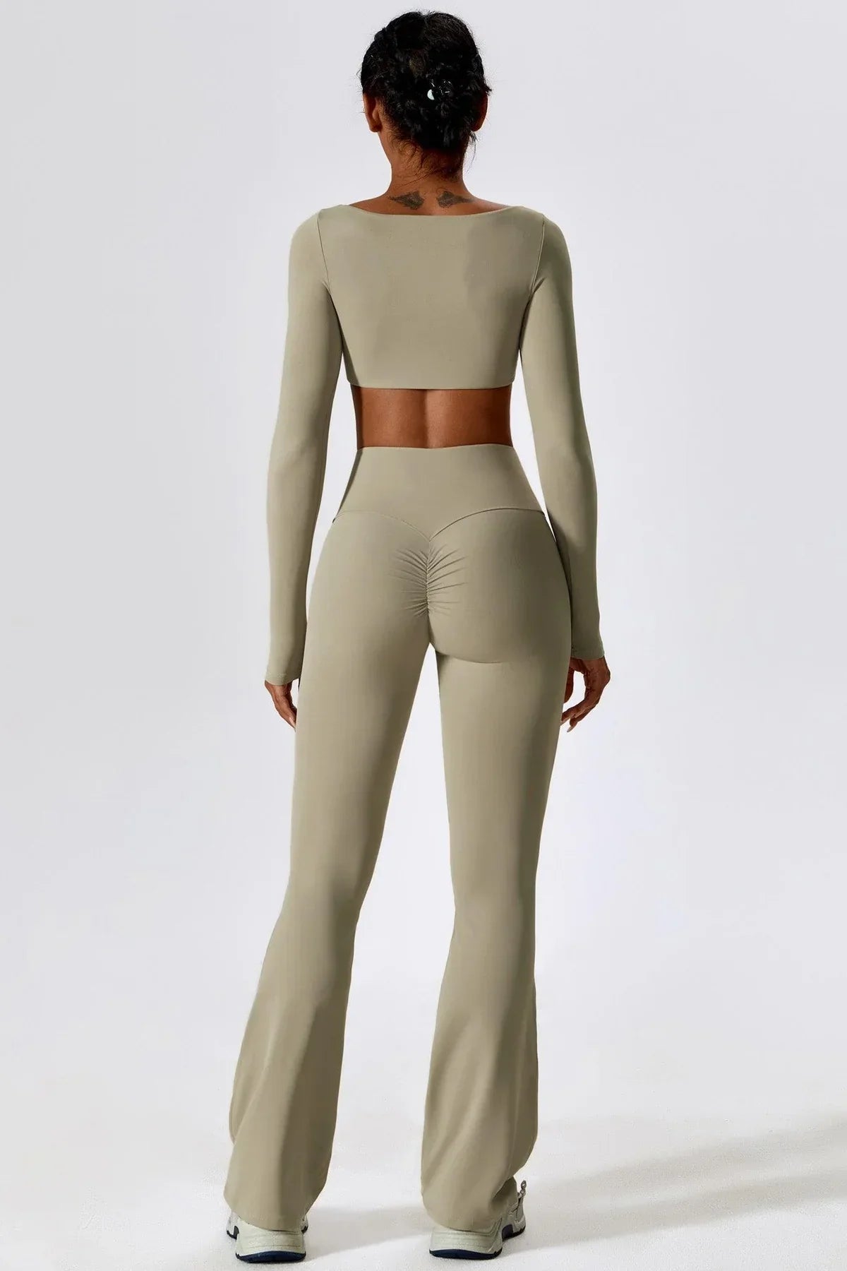 Anna Long Sleeve Top - Blue Bic